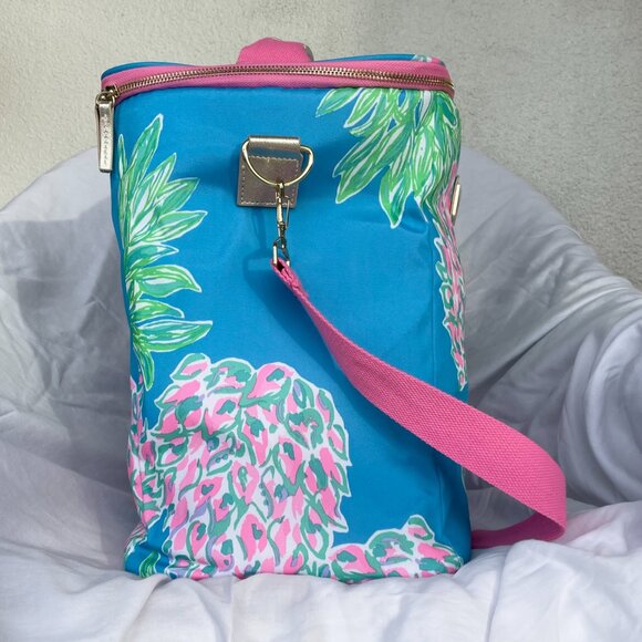 Lilly Pulitzer Insulated Cooler Beach Wine Tote Bag in Swizzle Out - Picture 7 of 9
